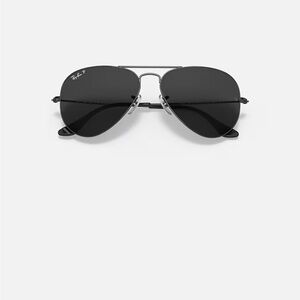 Aviator Polarized Black sunglasses